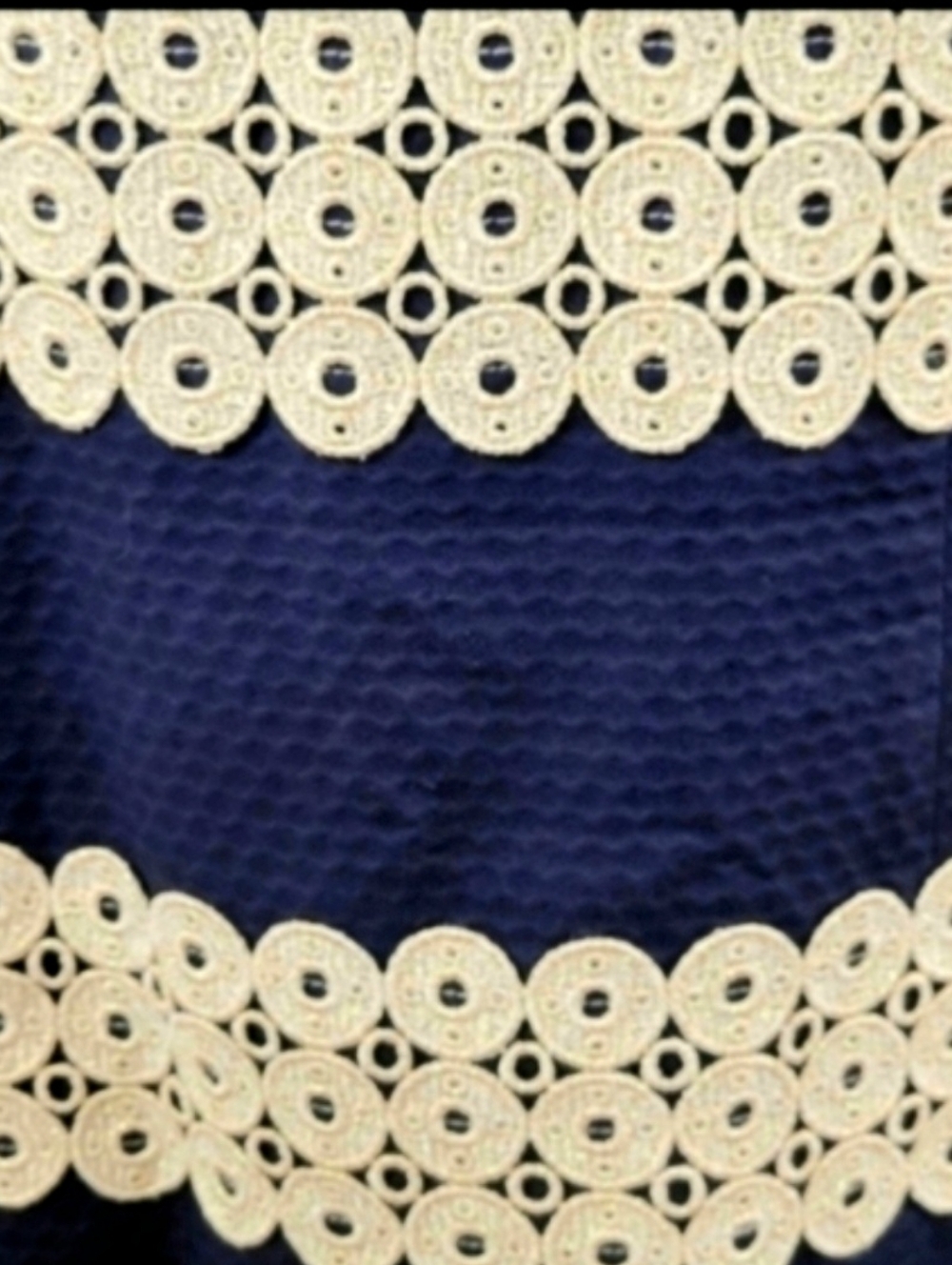 Lilly Pulitzer Annabelle Shift Dress in True Navy Stripe Size 2 - Picture 8 of 13